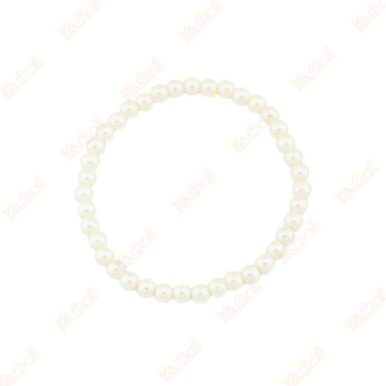a string of pearl bracelets